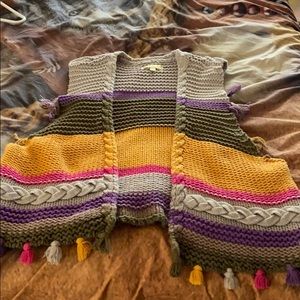 Cute Vera Wang Crocheted Vest